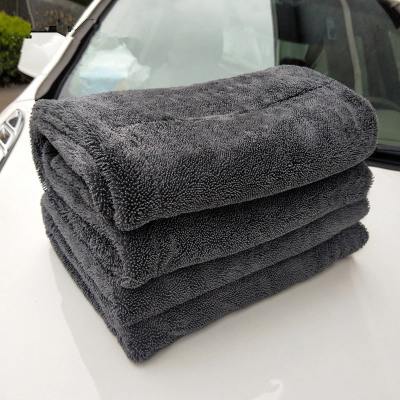 洗車用の吸収性タオル マイクロファイバー生地 配置10gsm 40x40cm 60x90cm Sponges Cloths Brushes Aliexpress