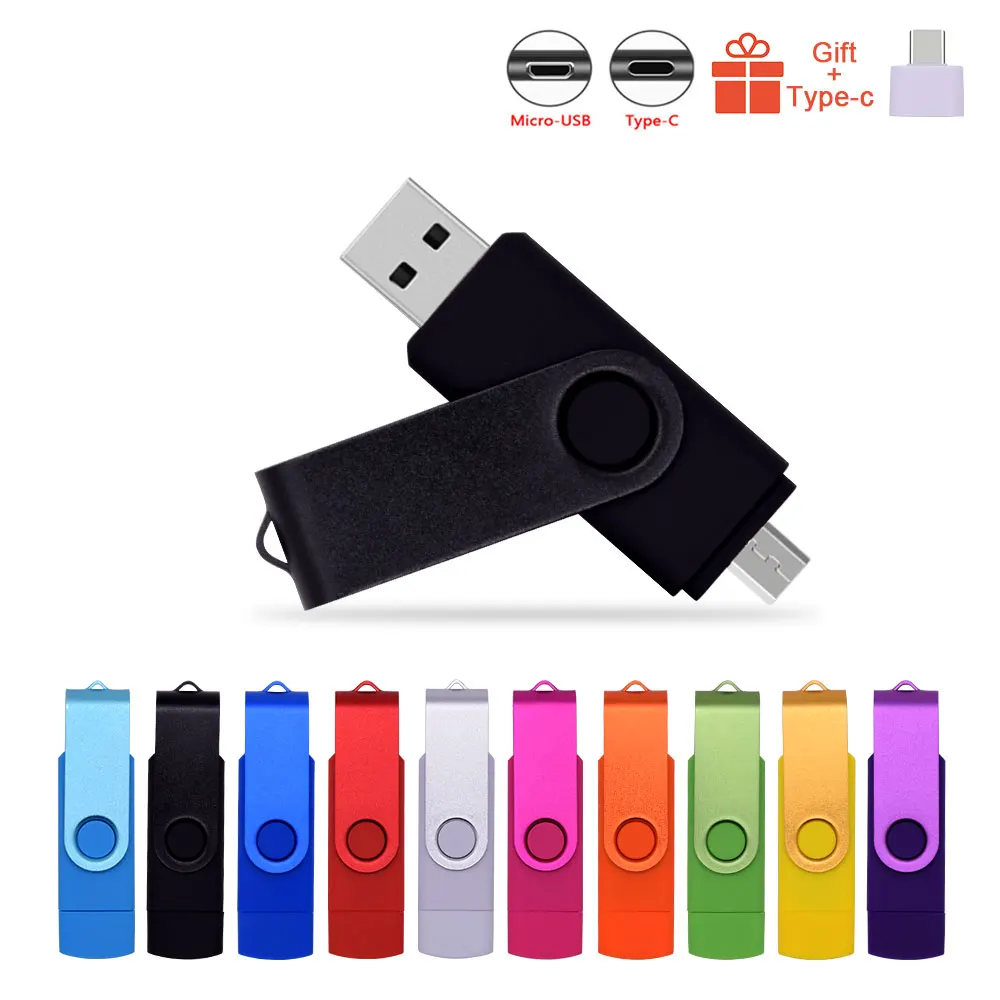 Телефон/ПК Android USB флеш накопитель 32 ГБ 16 8 многофункциональный Флешка 4 1 карта