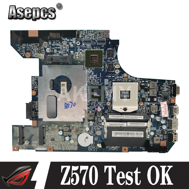 10290-2 LZ57 MB оригинальная материнская плата для For Lenovo Z570 B570 ноутбука GT520M тест |