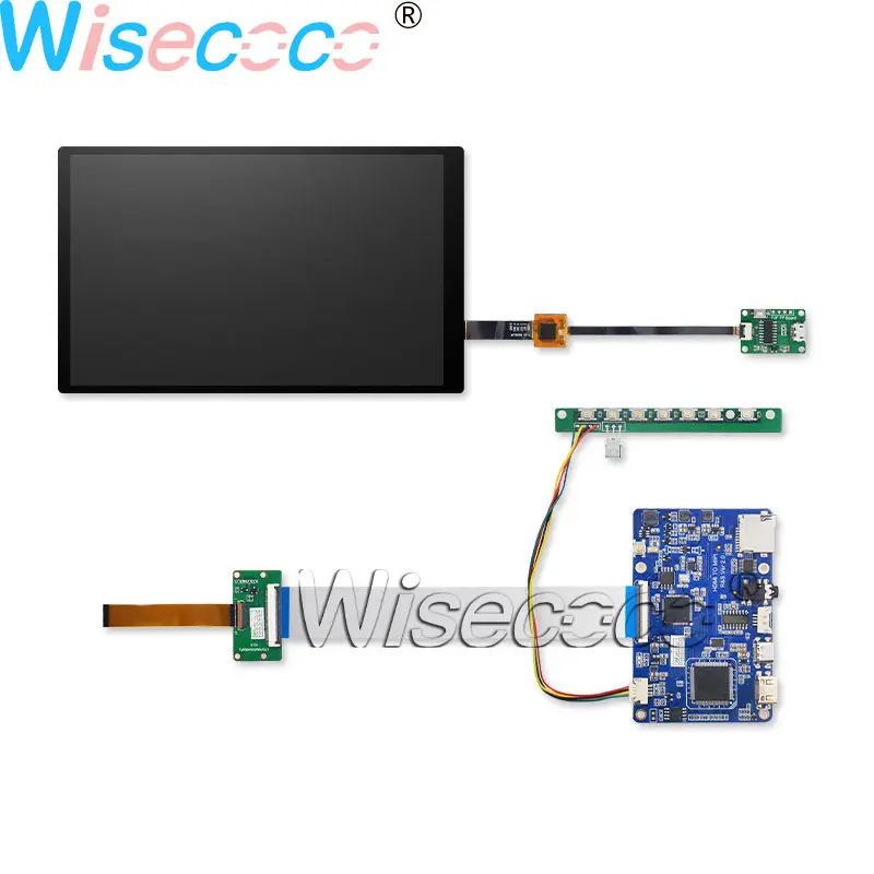 Wisecoco " 1920*1200 ips TFT ЖК-дисплей USB мультитач дигитайзер панель MIPI HDMI SD TYPE-C плата драйвера Поддержка Win7 8 10