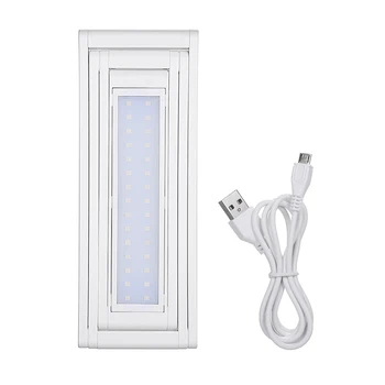 

Energy Saving Desk Lamp Rotatable 360 degree White Adjustable Table LED