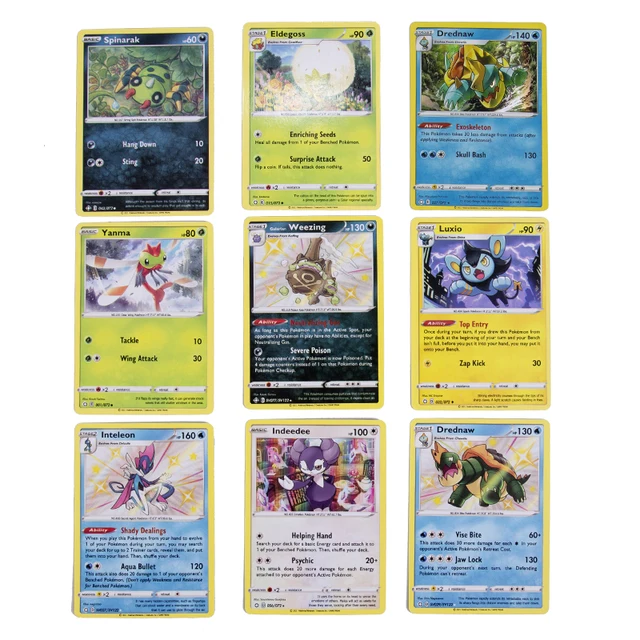 324Pcs Box Pokemon Card Shining Fates Style English Booster Battle Carte Trading Card Game Collection Cards Toys Kids Gifts 6