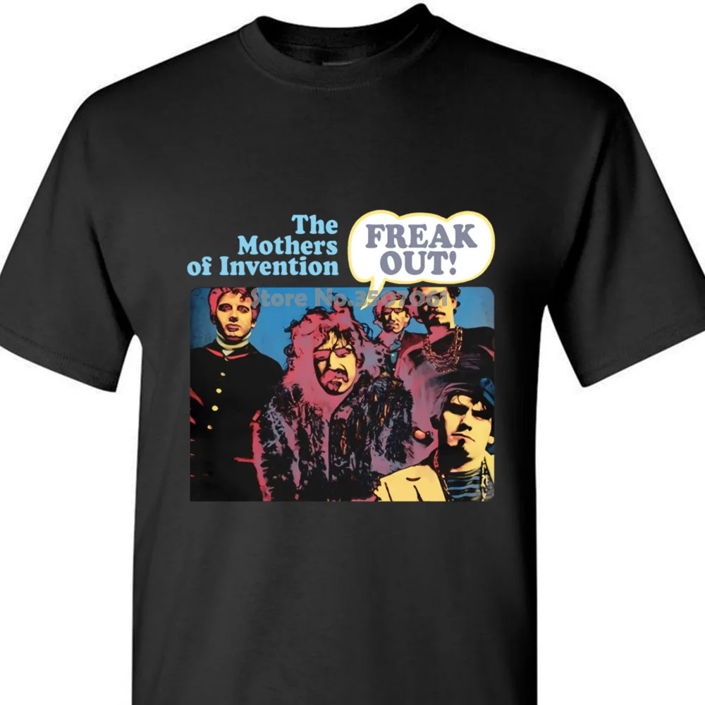 Frank Zappa футболка с надписью Freak Out Mother Of Invention Футболки Beefheart Jazz Rock модная летняя