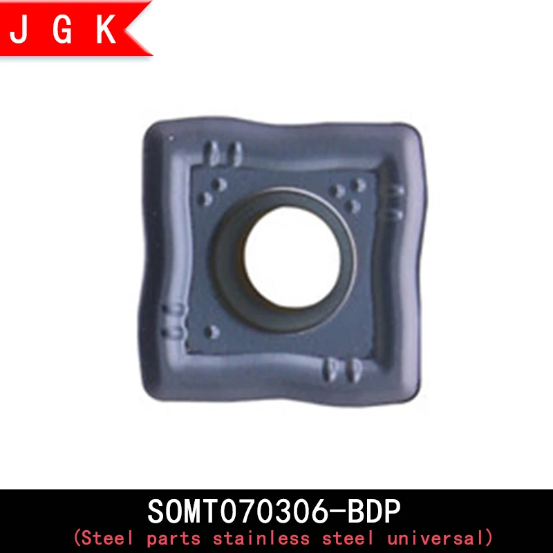 SOMT070306-BDP Высокое качество SO type SOMT SOMT060204 SOMT070306 SOMT08T306 u-дрель с ЧПУ вставки(лезвие) для нержавеющей стали/стальная часть - Цвет: SOMT070306-BDP