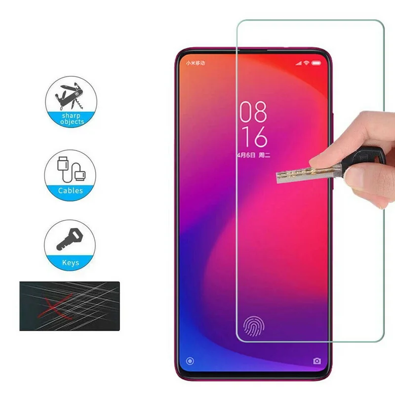 Закаленное стекло для Xiaomi Redmi Note 9 s 7 8 8T 6 5 Pro 6A 7A 8A Mi 9T SE A3 A2 Lite A1 Защитная пленка