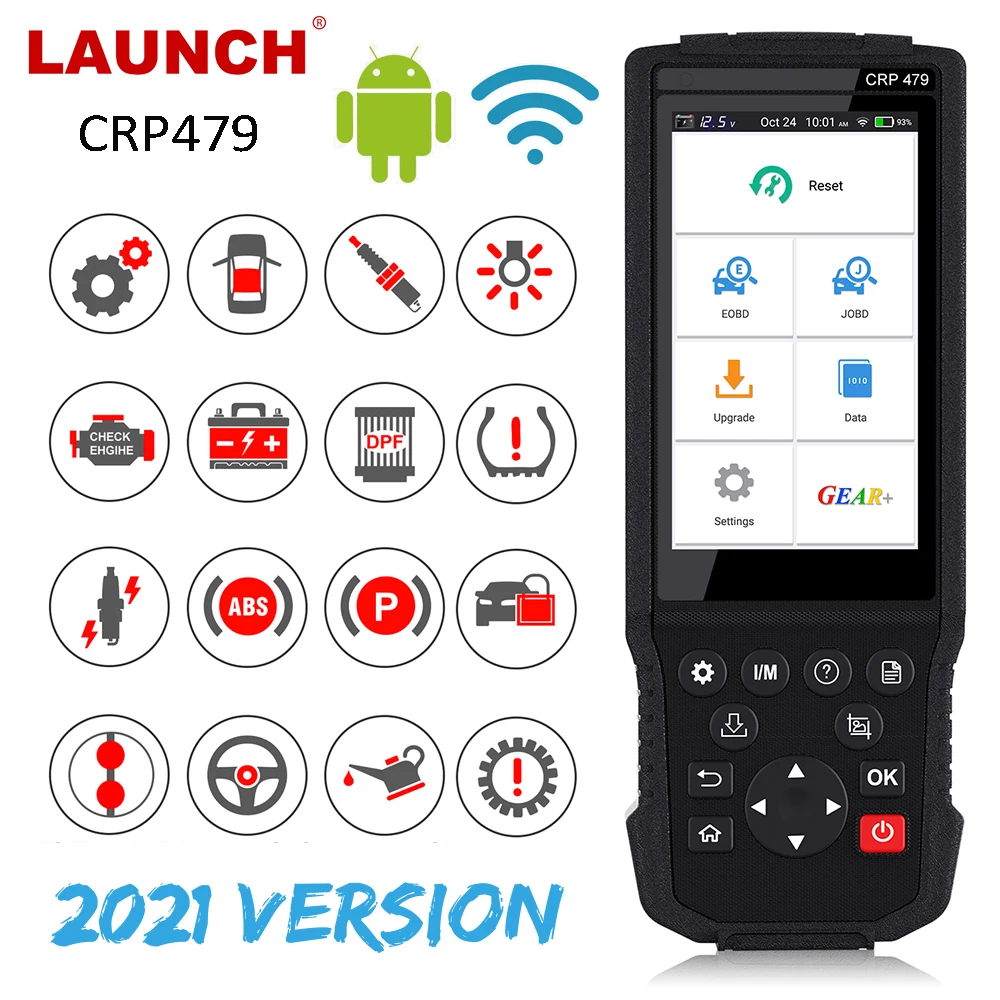 Launch X431 Crp479 Obd 2 Scanner Engine Code Reader Abs Dpf Oil Service