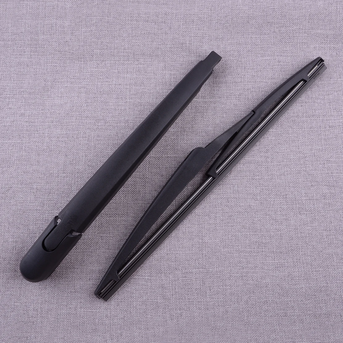 2Pcs/Set Car Rear Window Windshield Wiper Blade & Arm Black Fit for Kia