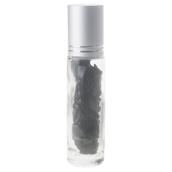 

10pcs 10ml Travel Salon Random Color Clear Glass Roller Bottles Accessories Gifts Essential Oil Home Portable Reusable Perfumes