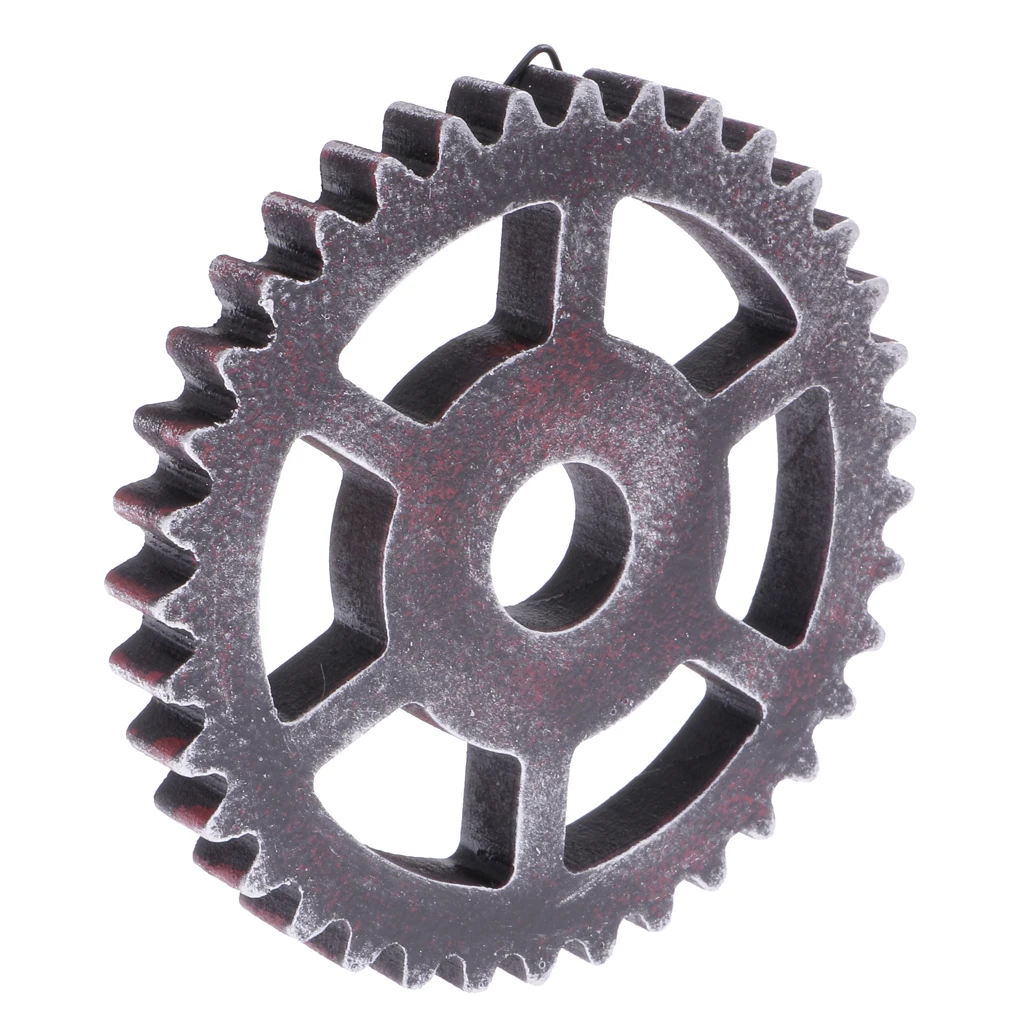 Wooden Steampunk Gears Cogs Wall Art for Bar Pub Living Room Bedroom Decoration