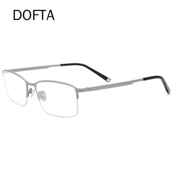 

DOFTA Pure Titanium Glasses Frame Men Square Eyewear New Semi Rimless Half Myopia Optical Prescription Eyeglasses Frame 7019