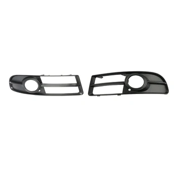 

Front Bumper Grill Cover Fog Light For- A4 S-Line B7 2005-2008