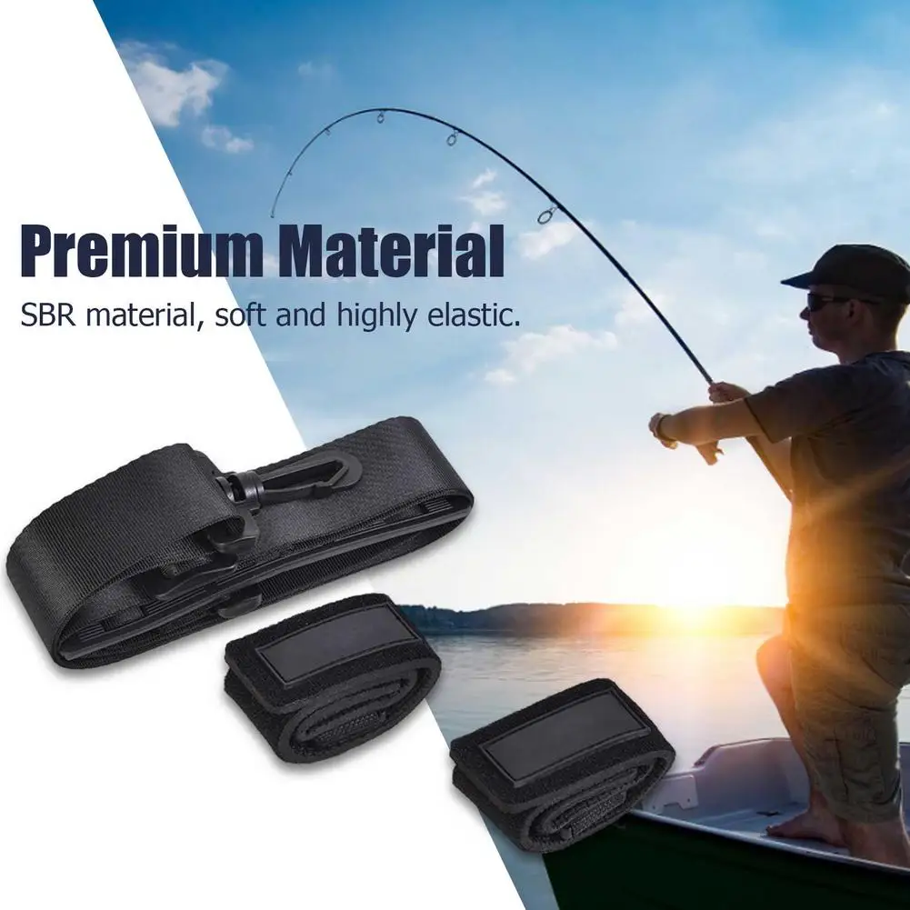 Fishing Rod Shoulder Strap Adjustable Portable Rod Holder Belt