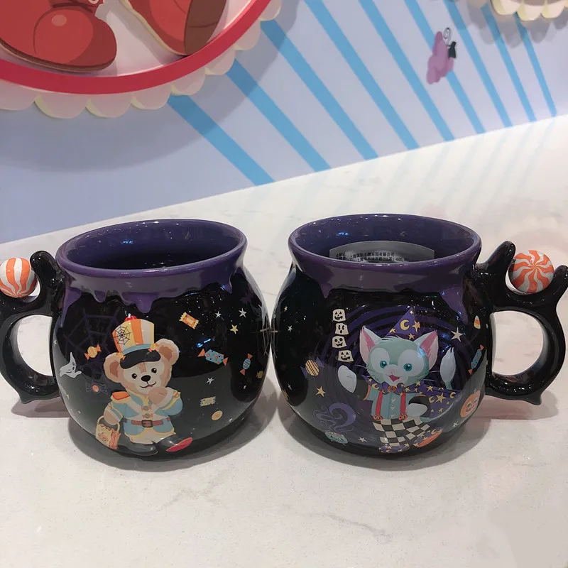 Shanghai Disney серия Хэллоуина чашка с медведем герардони керамическая для питья