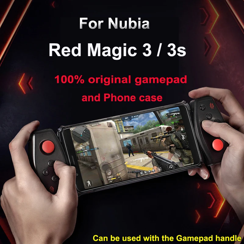 Официальный для Nubia Red Magic 3 3s ручка специальный чехол Magic3s двойная горка игровой Чехол Поддержка геймпад для RedMagic 3 3s