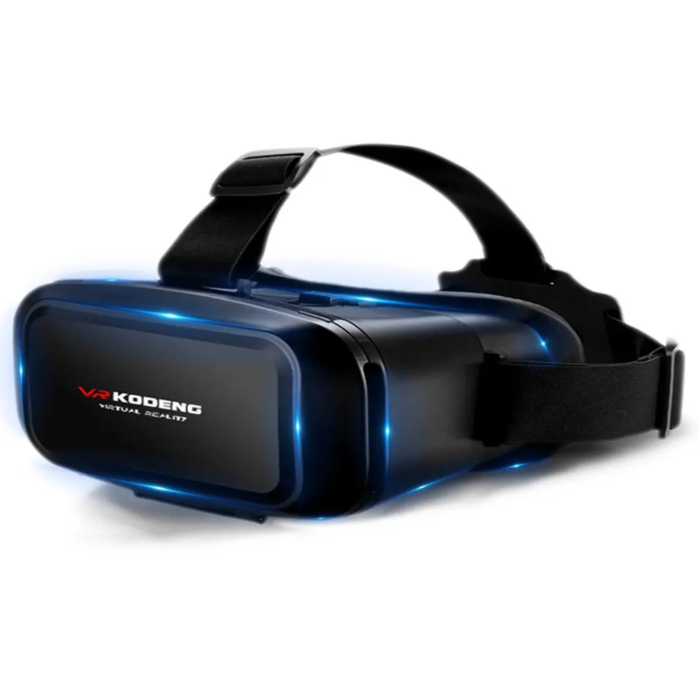 K2 3D Vr Виртуальная реальность Vr очки натуральная кожа маска для глаз умный шлем Стерео игры кино коробки подходит для смартфона