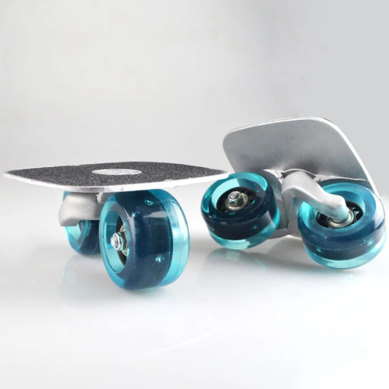 Tragbar Flash Drift Skate Guide Pro Skate Skateboard Blade Rollschuhe Roller H 
