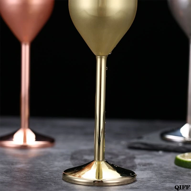 Бокалы для вина из нержавеющей стали бокалы для шампанского бокалы для коктейлей es стакан для виски
