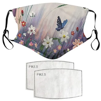 

Adult Women Man Fashion Printting Unisex Maskers Dust Proof Pollution Breathable Reusable Mascarillas Face Maks Mouth Mask