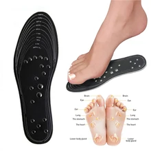 Стельки Магнитная обувь коврик снимает средство по уходу за ногами магнитные стельки для похудения Терапия Массажная обувь коврик для мужчин и женщин