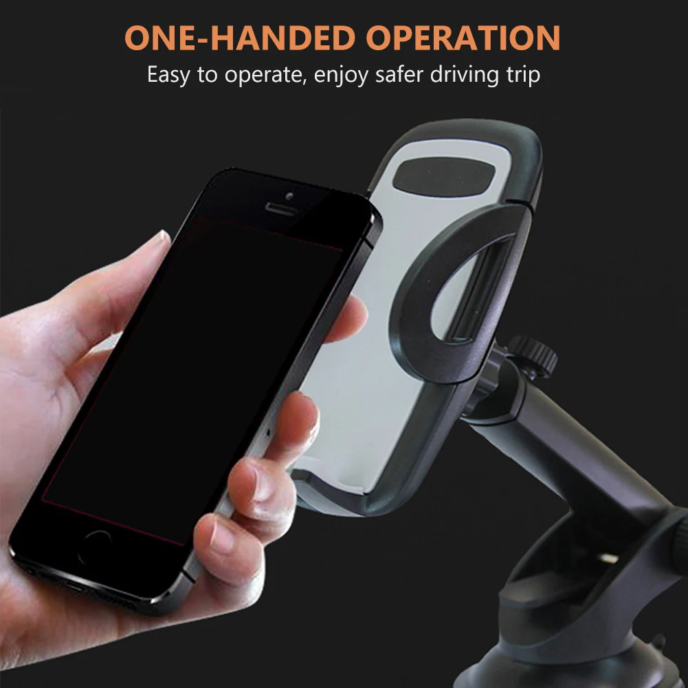  Teleskop Durable Auto Zelle Handy Halter Windschutzscheibe Halterung Stehen Unterstützung Für Samsu
