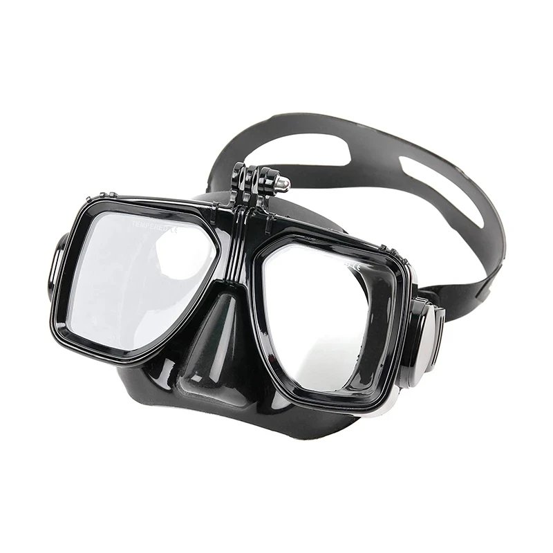 Professional  Diving Scuba Snorkeling Masks with GoPro Mount  Anti-Fog Goggles Glasses Swimming Fishing Equipment  Camera Holder 3