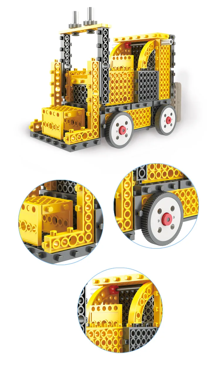 wholesale 4 in 1 rc toy truck building blocks toys for kids
