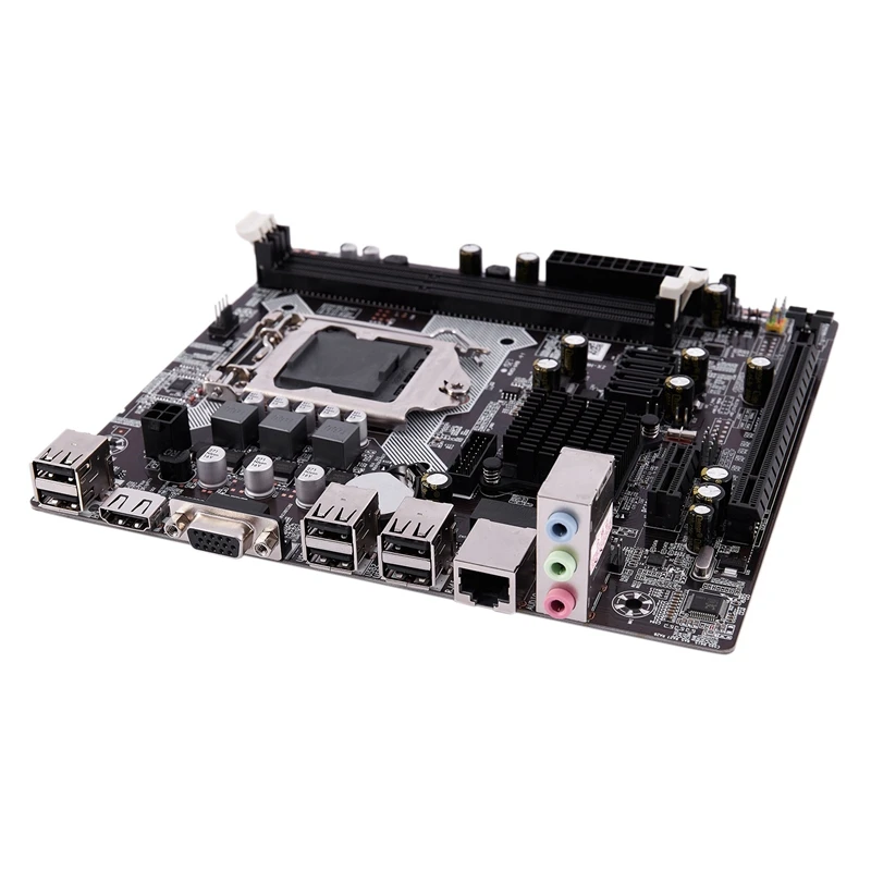 H81 LGA 1150 Материнская плата Гнездо LGA1150 Micro ATX настольное изображение USB2.0 SATA2.0