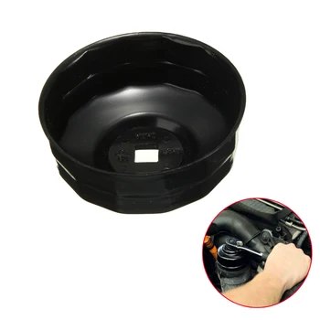 

Universal 76mm x 14 Flute Oil Filter Wrench Cup Socket Type Cap Remover Tool Cup Socket Remover For VW For Toyota