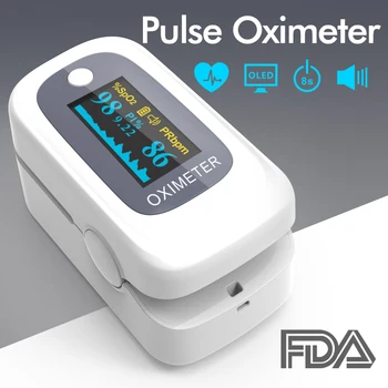 

Blood Oxygen Monitor Monitoring parameter SpO2 Finger Pulse Oximeter Oxygen Saturation Monitor Fast Shipping Without Battery