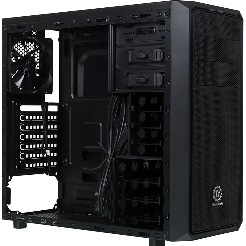 Корпус Thermaltake Versa H25 черный без БП ATX 4x120mm 1xUSB2.0 1xUSB3.0 audio bott PSU