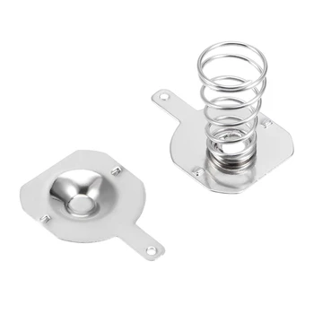 

Hot-50 Pairs 18650 Battery Negative to Positive Conversion Spring Contact Nickeling Plate 16.5mmx16mm