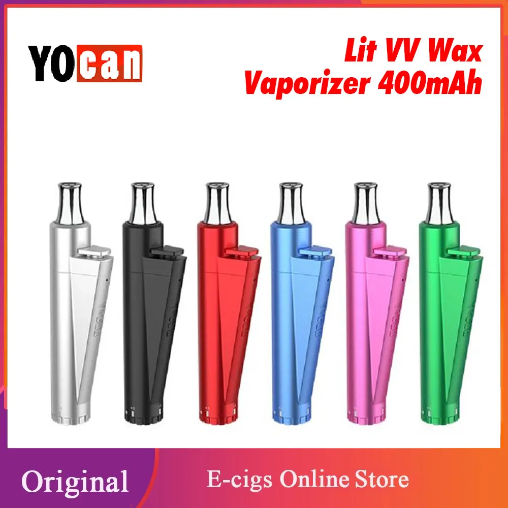 Оригинальный набор воскового испарителя Yocan Lit VV со встроенным аккумулятором 400