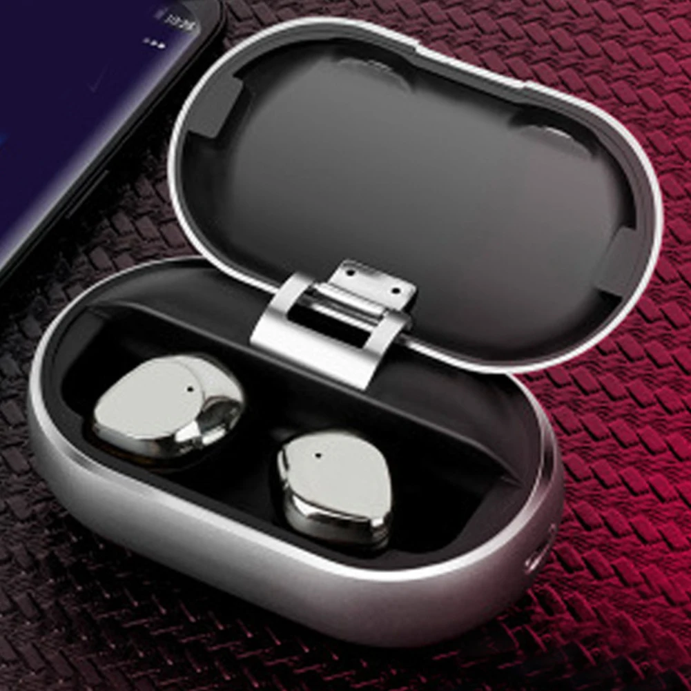 Стабильный HIFI в ухо металлический Bluetooth 5,0 Smart Touch с зарядной коробкой подарок аудио беспроводные наушники эргономичный IPX7 водонепроницаемый