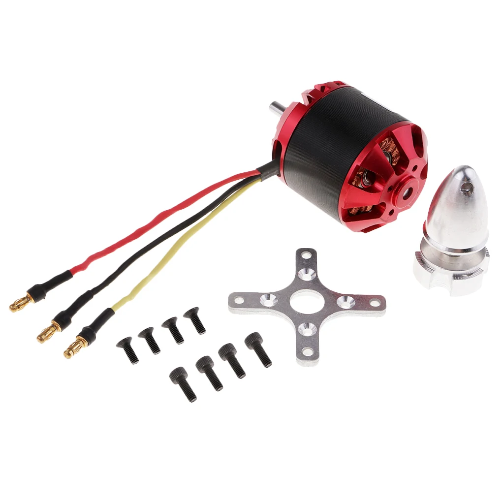 RC Parts Alloy C4250 560KV 3-8S Brushless Motor for Electric Scooter Plane