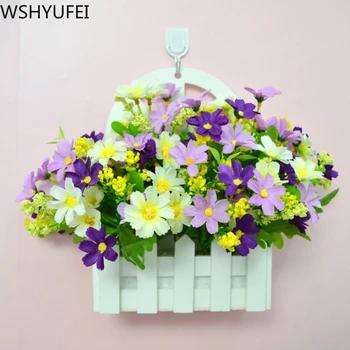 Kaufen Neue Stil Wand-montiert Simulation Blumen Wohnzimmer Schreibtisch Mode Gefälschte Blume Dekoration Studio Schießen Requisiten WSHYUFEI