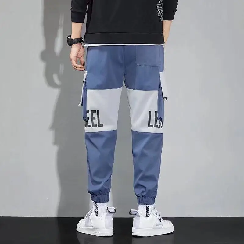 Streetwear Pockets 2022 Men's Jogger Pants Hip Hop Sweatpants Joggers Trousers Tactical Mens Pants Cargo Harem Pants Men Clothes cargo joggers