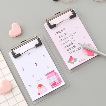 

Cartoon Pattern Cute Memo Pad Kawaii Sticky Sticker Pads Student Day Plan With File Folder Stationery Office School Supplies