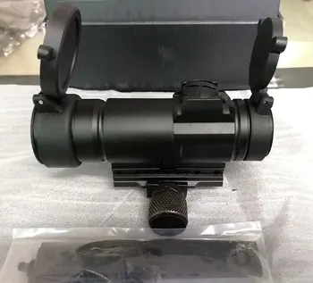 

Tempest Multi 4 Reticle Red Dot Scope Reflex Sight 3 MOA Airsoft Tactical AR M4 w/Riser Weaver 21mm Mount