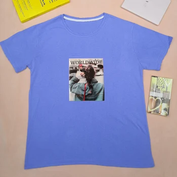 

Summer T-Short Short Sleeve Solid Casual Tshirt 2020 New Cotton Print T-Shirt Women Fashion Hole Design Loose Tops