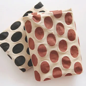 

120cm Breadth Wave point cotton print fabric texture foreign trade summer thin clothing fabric