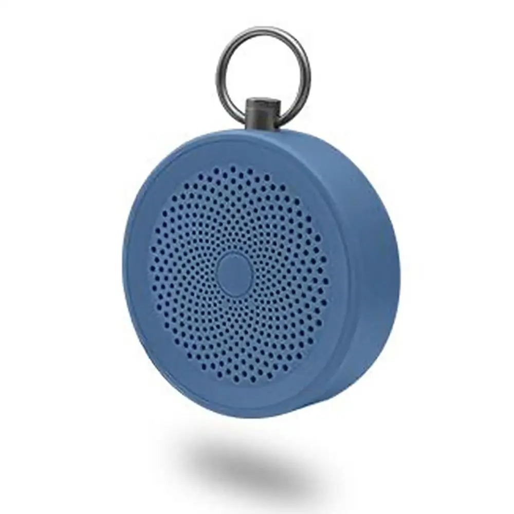 Bluetooth динамик Портативный беспроводной Bluetooth динамик стерео с супер басами драйвер/Встроенный микрофон динамик - Цвет: Синий