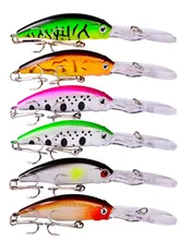 Crank Fishing Lures Bait Wobbler 10cm 8g Long Lip Deep Diving Floating Artificial Plastic Hard Bait Freshwater Fishing Tackle