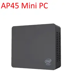 Ap45 Мини ПК Windows10 с поддержкой Линукс Intel Apollo Lake процессор Pentium J4205 ram 4 GB/8 GB DDR4 rom 64 GB/128 GB 1000M LAN BT Мини ПК