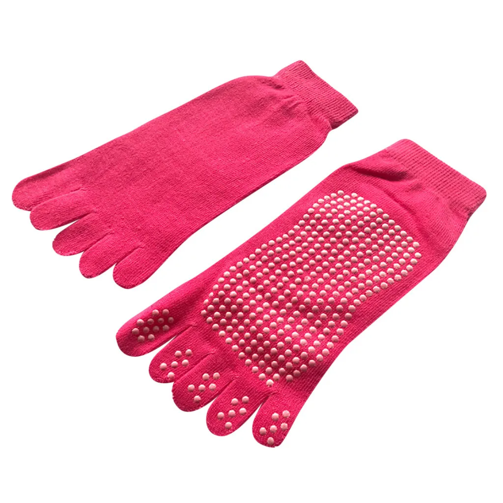 Five-fingered Socks Anti-skid Socks Lingerie Women's Socks Air-permeable Toe Socks Medias De Mujer Transparent