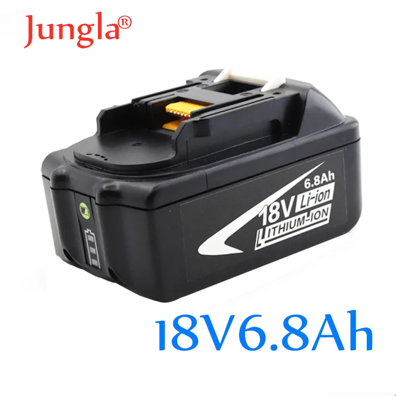 

Original 18v 6.8Ah 6800mAH Rechargeable Battery w/ LED Light for Makita Power Tool impact driver LXT400 BL1850 BL1845 TD251DZ