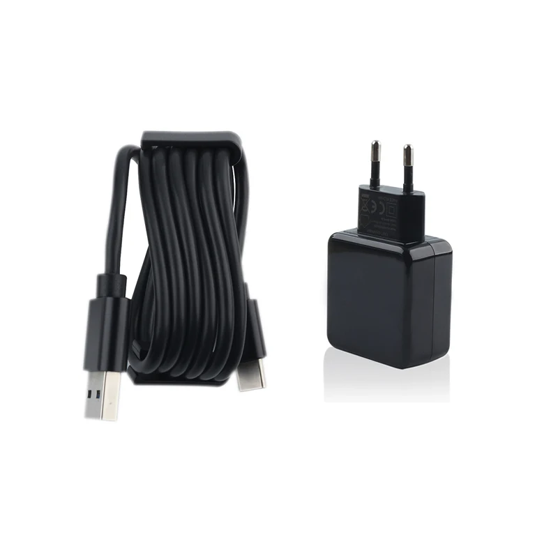 USB Cable andCharger Ocolor для Ulefone power 5 зарядное устройство адаптер ЕС вилка зарядная головка зарядный кабель для Ulefone power 5 USB кабель аксессуары для телефонов - Цвет: USB Cable andCharger