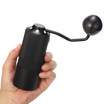 

50mm coffee grinder Aluminum Manual Coffee grinder Stainless steel Burr grinder Conical Coffe bean miller