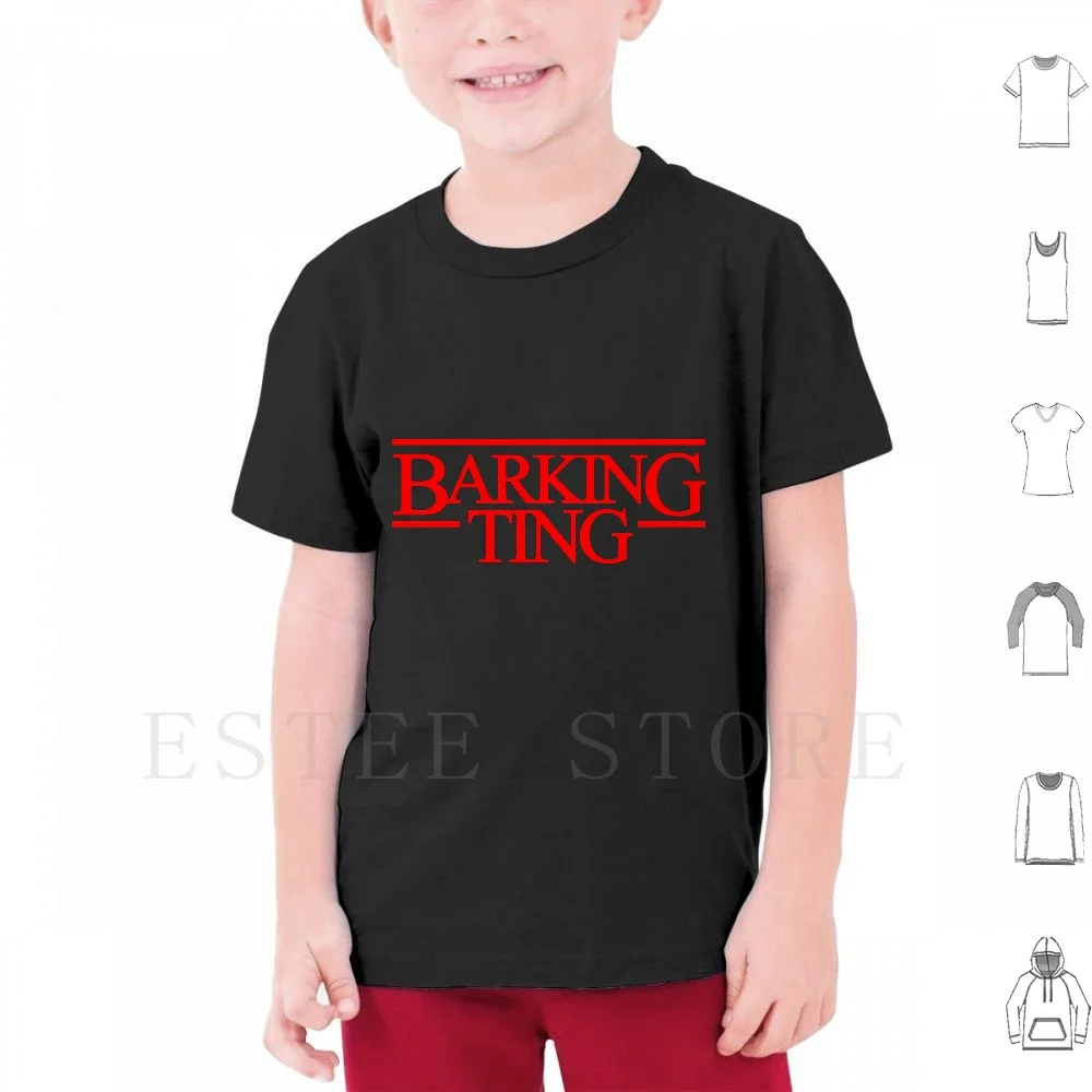 thumbnail image 1 of Camiseta Stranger Ting de Barking, hecha a mano, talla grande, 100 % algodón, cosas de Rams, Barking Ting, retro, Santan Dave, música hip hop del Reino Unido, 7 a. m., 1 of 5