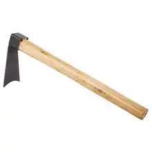 Портативный ручной инструмент мотыга с деревянной ручкой, стальной экскаватор садовые инструменты земледелие