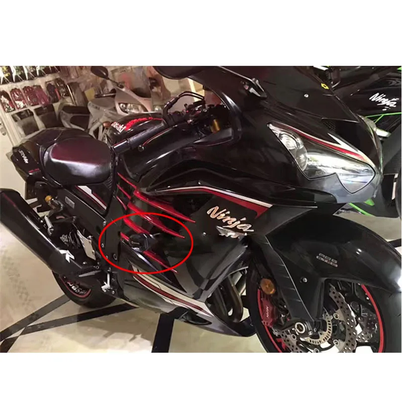 Для KAWASAKI ZZR1400 ZZR 1400 NINJA ZX-14R защита от падения для мотоцикла ползунок обтекатель защита от Краш накладка протектор